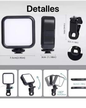 Luz led celular rgb ay-83