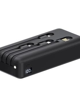 Power Bank/Bateria Portatil 10.000Mah 1Hora Gar148 Black