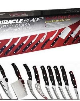 Set De Cuchillos X 13 Piezas Miracle