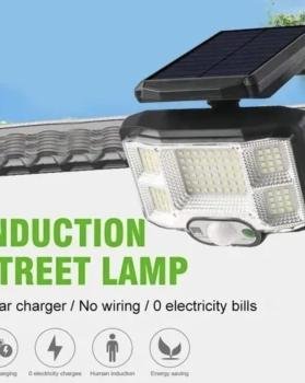 Lampara Solar Control Remoto Exterior 96 Led 120° Movimiento