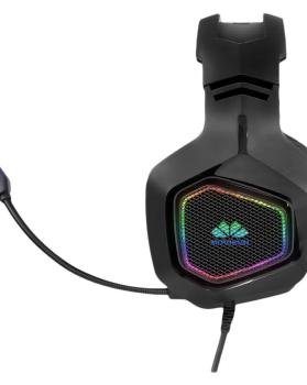 Diadema Gamer Alámbrica Con Microfono Movisun Kg 160 Negro