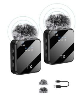 Micrófono Inalámbrico Solapa Profesional F15-2