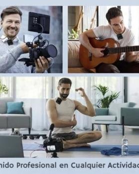 Micrófono Inalámbrico Solapa Profesional F15-2