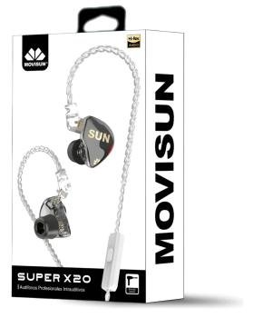 Manos libres Movisun Intrauditivos Extraibles Super X20 TIPO C 