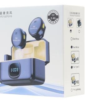 MICROFONOS DE SOLAPA TIPO C 2.4G X2 – F31-TC-2