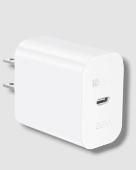 Cubo cargador de celular 20 W potente tipo C de carga rapida 1 Hora