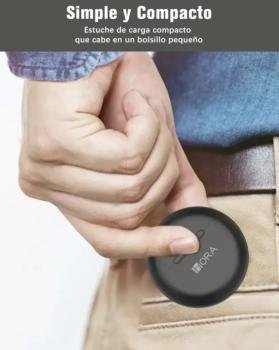 Audífonos In-ear Bluetooth Auriculares 1hora Aut119 Color Negro