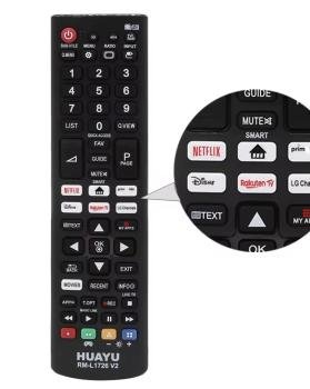 Universal Smart TV Remote RM-L1691 LG, SONY, SAMSUNG, SHARP, PANASONIC, THOSIBA