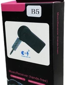 Adaptador De Bluetooth Para Carro Con Bateria Recargable