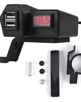Adaptador De Corriente Para Motocicleta Puerto Usb Para Moto