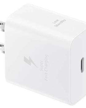 Samsung 25w Usb-c Cargador Super Rápido Blanco