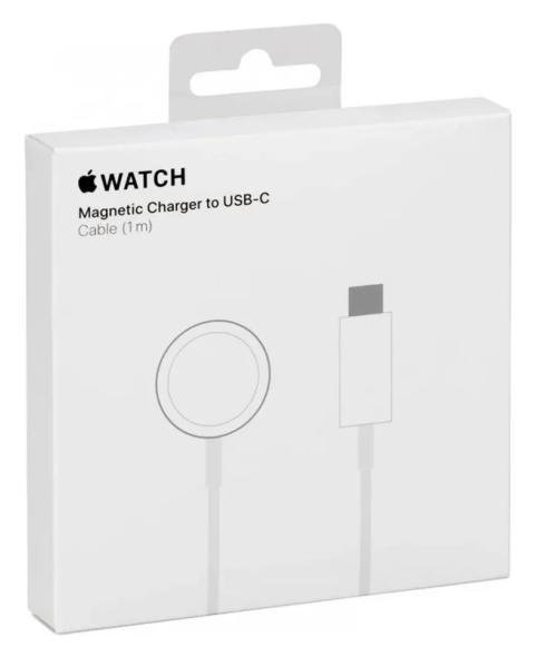 Cable Cargador Inalámbrico Apple Magsafe Usb-c Para Apple Watch Series / Ultra / Ultra 2 / AirPods (1 M) Blanco